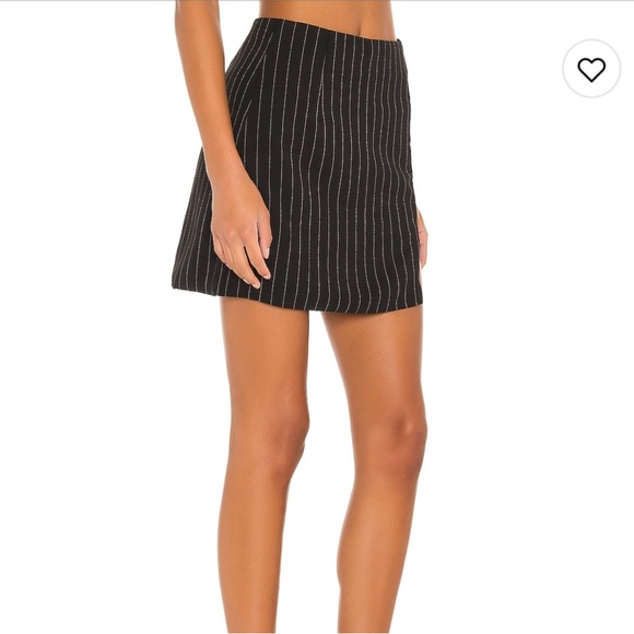 Superdown Stephanie Pinstripe Skirt - Picture 2 of 5